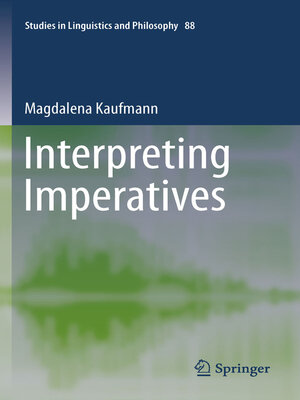 cover image of Interpreting Imperatives